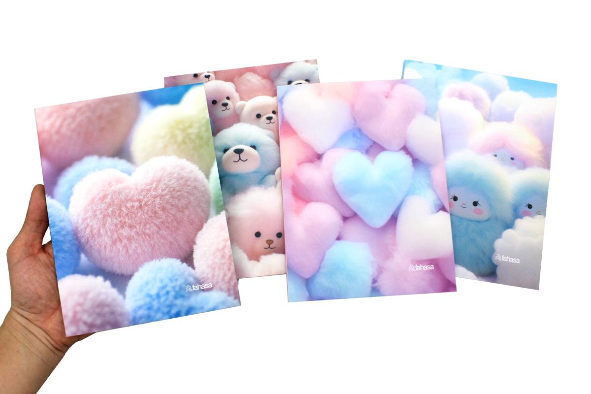 Tập Học Sinh Fluffy Pastel - 4 Ôly - 96 Trang 120gsm - The Sun (Mẫu Bìa Giao Ngẫu Nhiên)