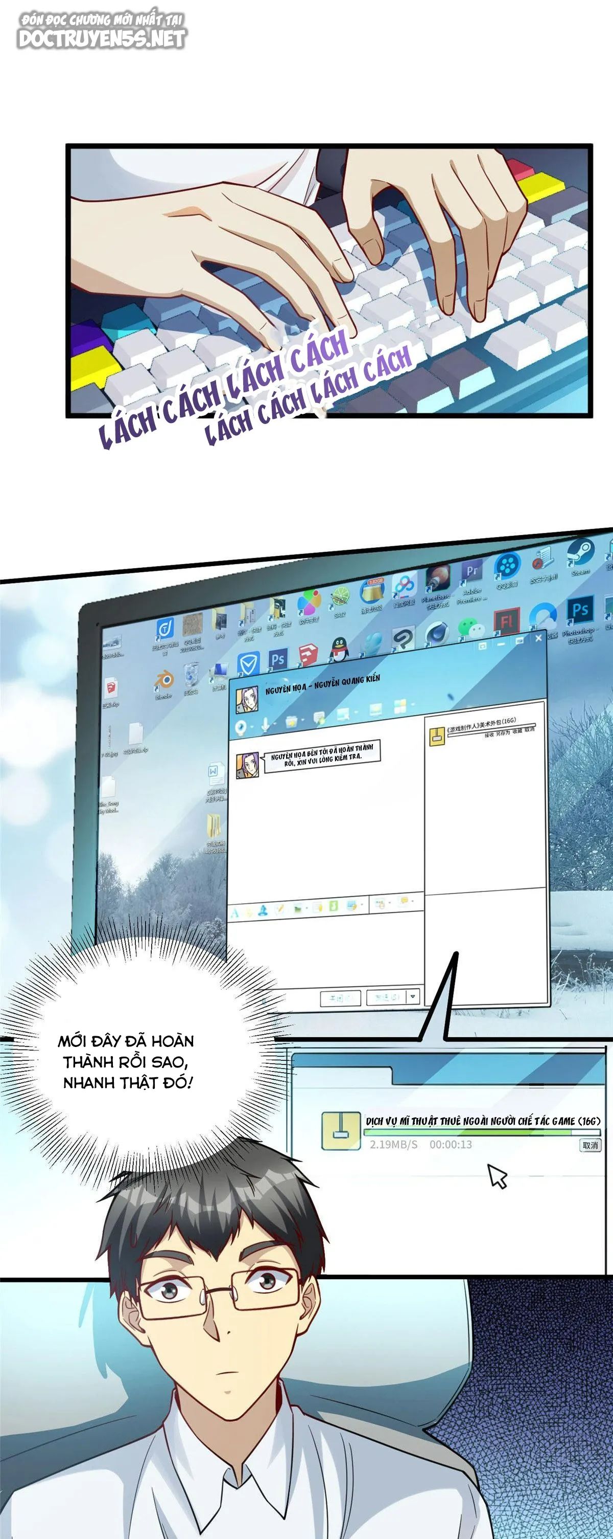 ta làm giàu từ thua lỗ game chapter 44 2