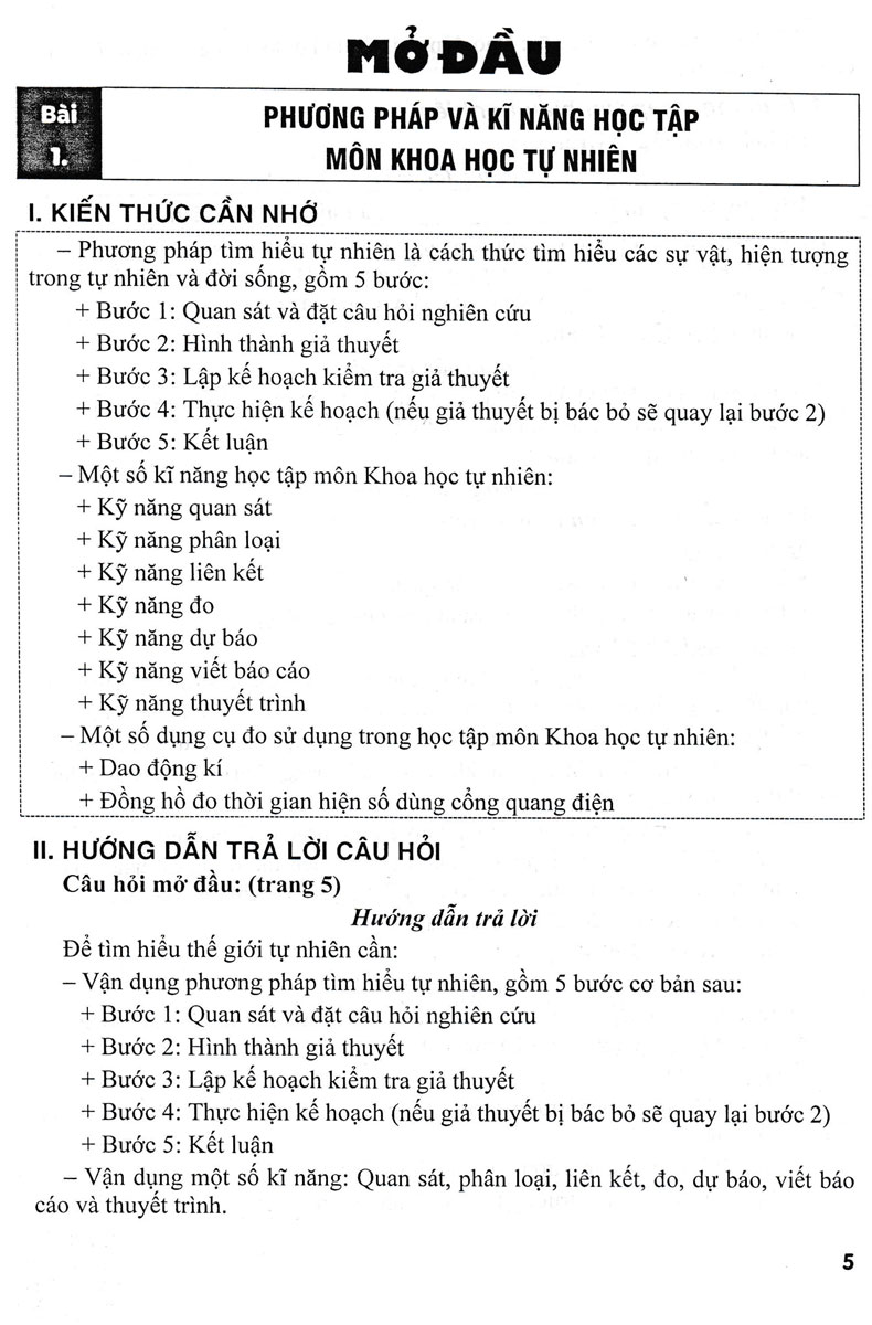 Sách tham khảo- Hướng Dẫn Trả Lời Câu Hỏi Và Bài Tập Khoa Học Tự Nhiên 7 _HA
