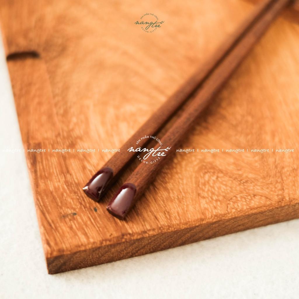 Bộ 5 Đôi đũa gỗ tự nhiên