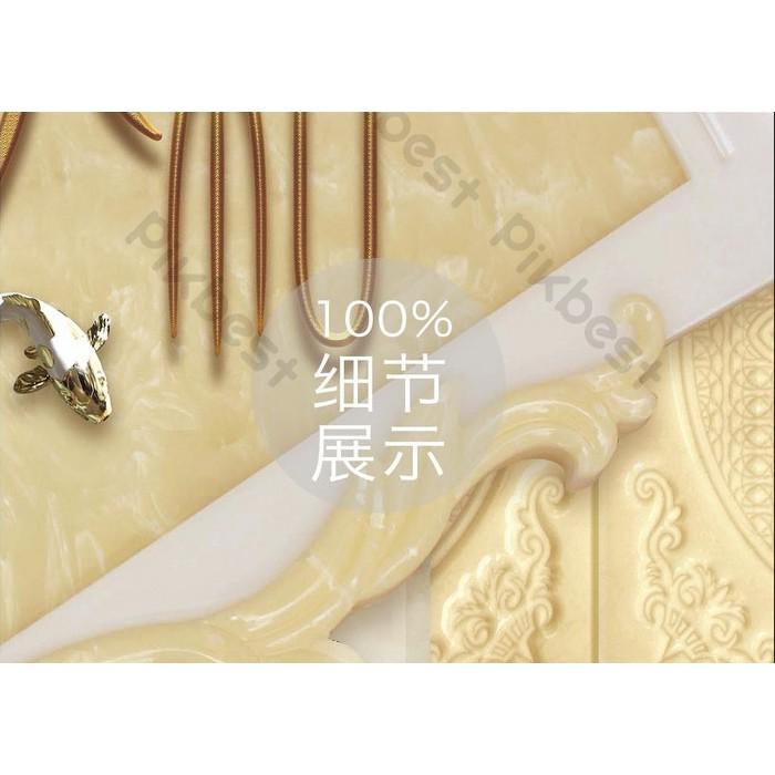 Tranh dán tường Tranh phong thủy tường nhà phong phú hiện đại, tranh dán tường 3d hiện đại MS625700
