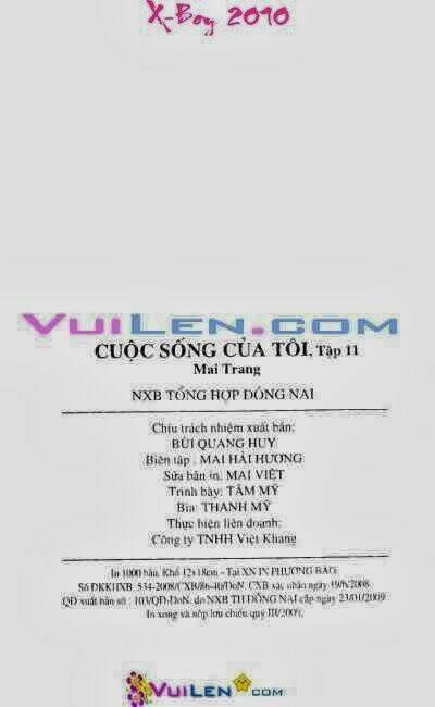 cuộc sống của tôi chapter 11 168