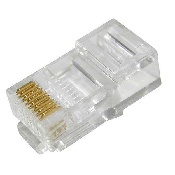 Đầu mạng RJ45 cat 6e Superlink,hộp 100 cái - Hàng chính hãng