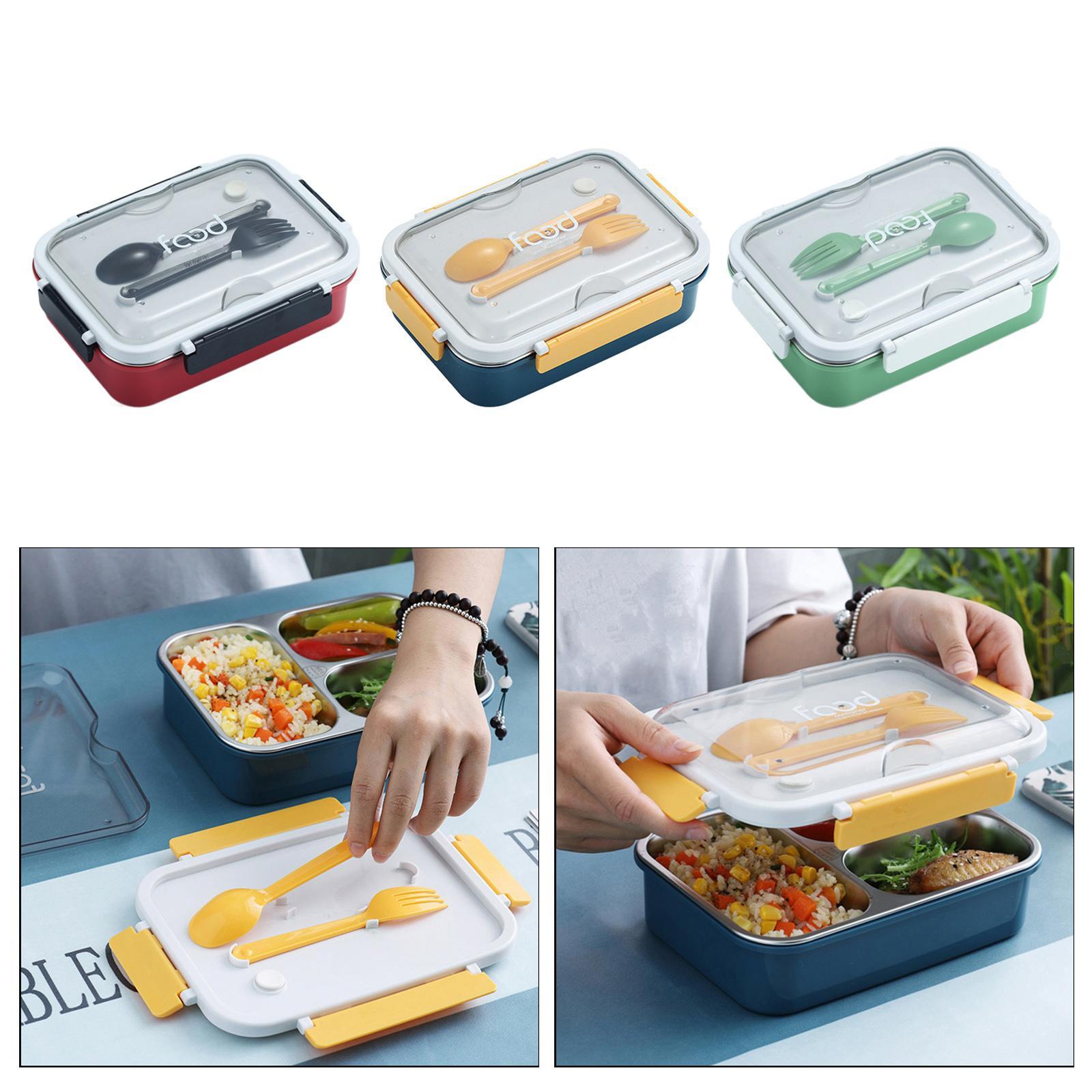 Grids Lunch Box Bento Container Food Storage Container for Camping