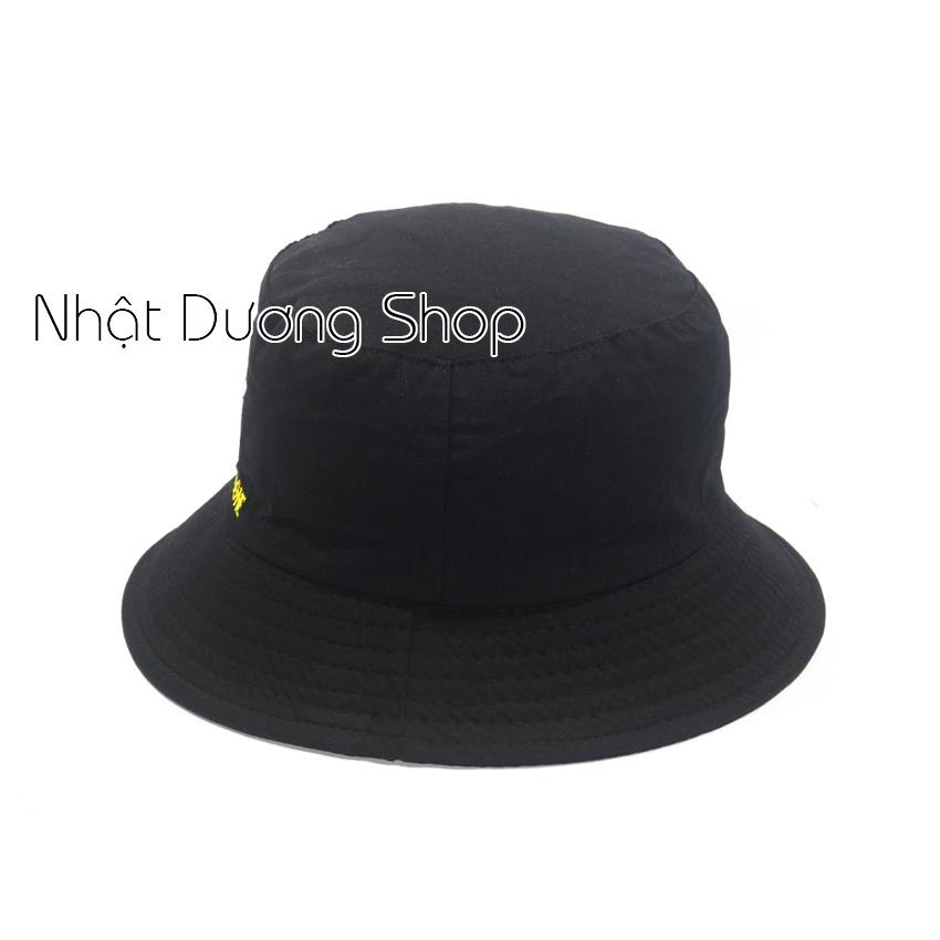 Nón tai bèo Bucket hoa cúc chữ 1 mặt thích hợp cho mọi lứa tuổi và tuổi teen