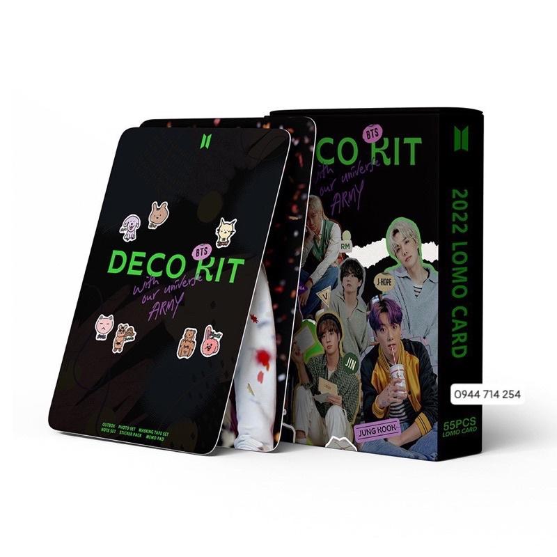 Bộ 55 ảnh BTS Lomo BTS Deco Kit 2022 (Đủ thành viên)