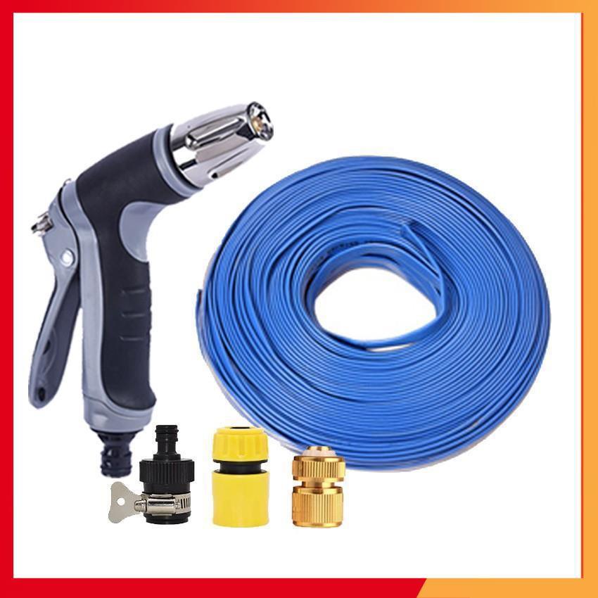 Bộ dây và vòi xịt rửa xe tưới cây tăng áp 15M 206817