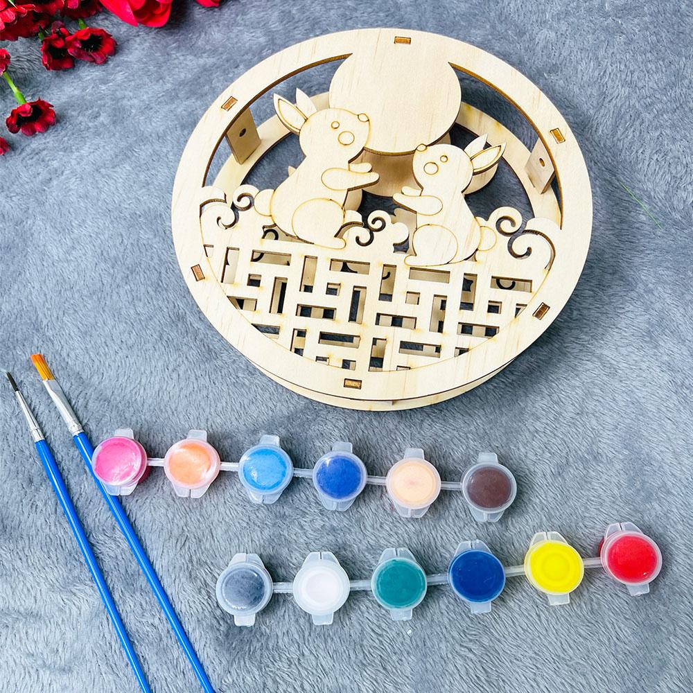 Lồng Đèn Sáng Tạo - Thỏ Ngọc Vui Trăng - Giftbrand GB03