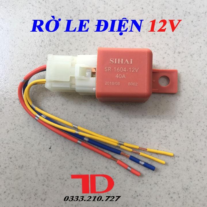 Rờ Le Điện 12V