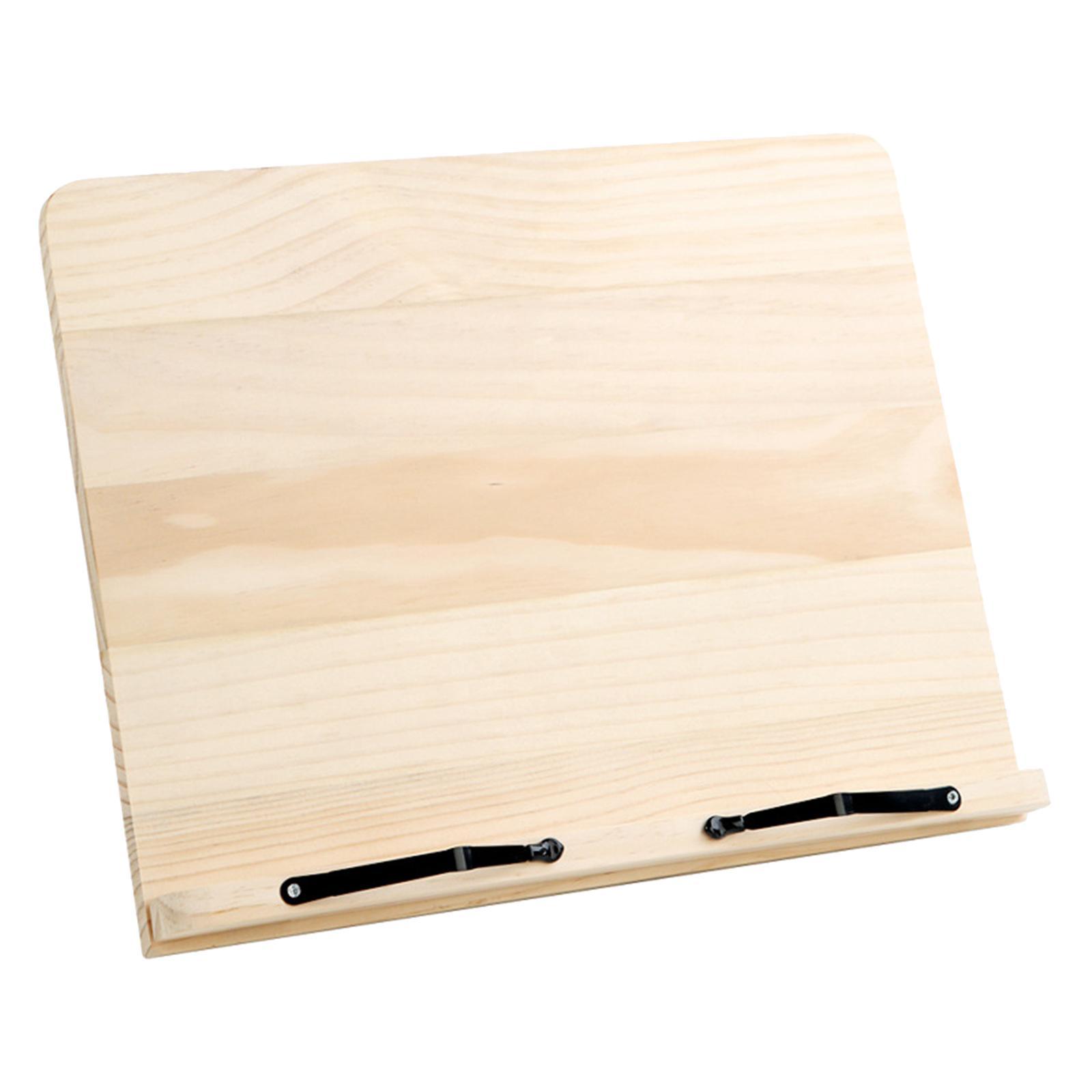 Book Stand Durable Drawing Board Bookrest Adjustable Book Holder for Recipes