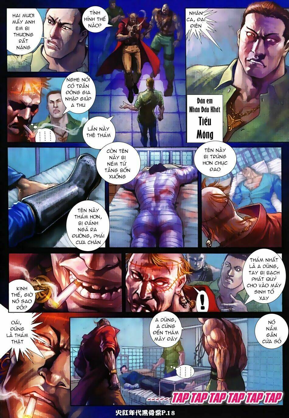 hỏa hồng niên đại hắc cốt đường chapter 7 16