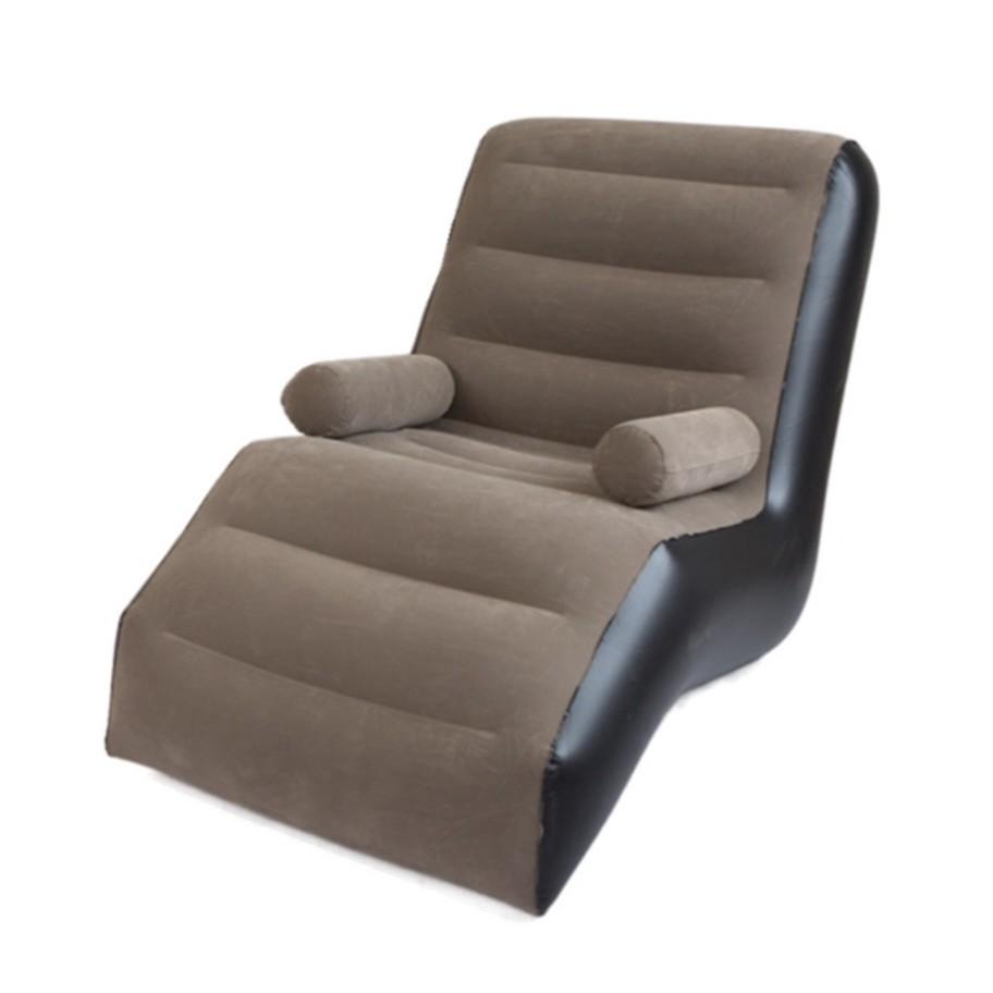Ghế Bơm Hơi Ngã Lưng Lazy Sofa Có Gác Tay