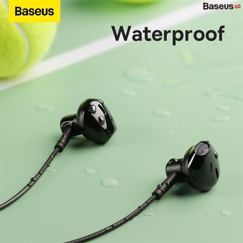 Tai Nghe Bluetooth Thể Thao, Chống nước Baseus Bowie P1 (25hr / Bluetooth 5.2, Waterproof, Half In-ear Neckband Wireless Earphones )  hàng chính hãng