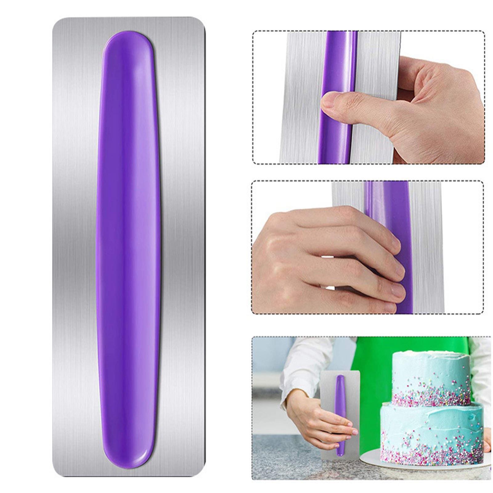 Of 4 Cake Scraper  Tools Pastry for Cake   Accessories