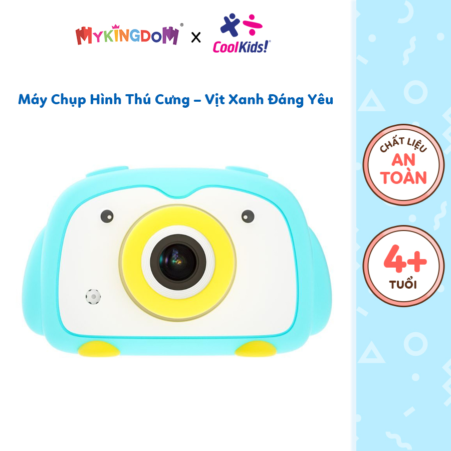 Đồ Chơi Máy Chụp Hình Thú Cưng – Vịt Xanh Đáng Yêu COOLKIDS YT010/BL