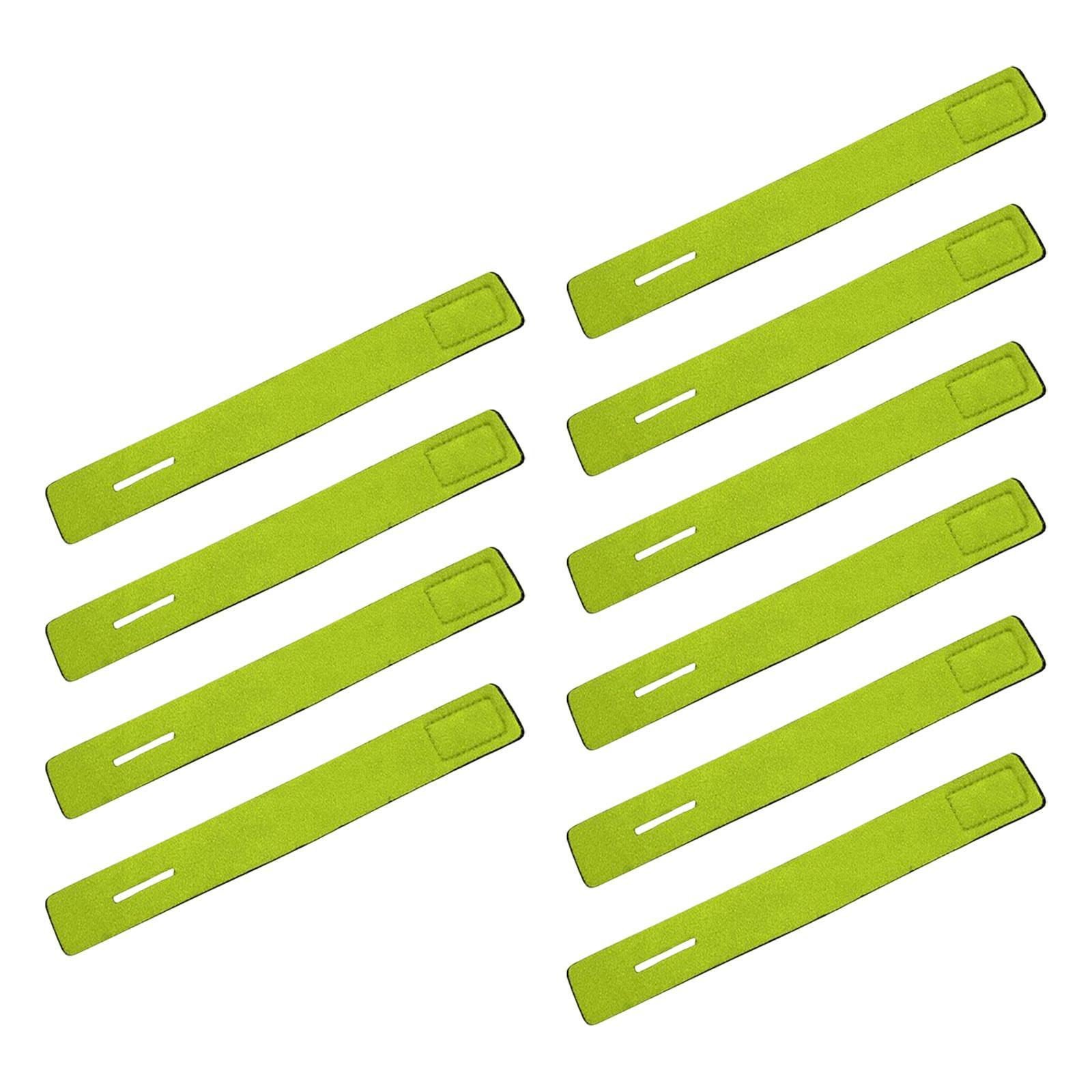 10x Fishing Pole Holders Fishing Pole Ties Fishing Rod Straps for Casting Rods Baits Casting Fishing Rod