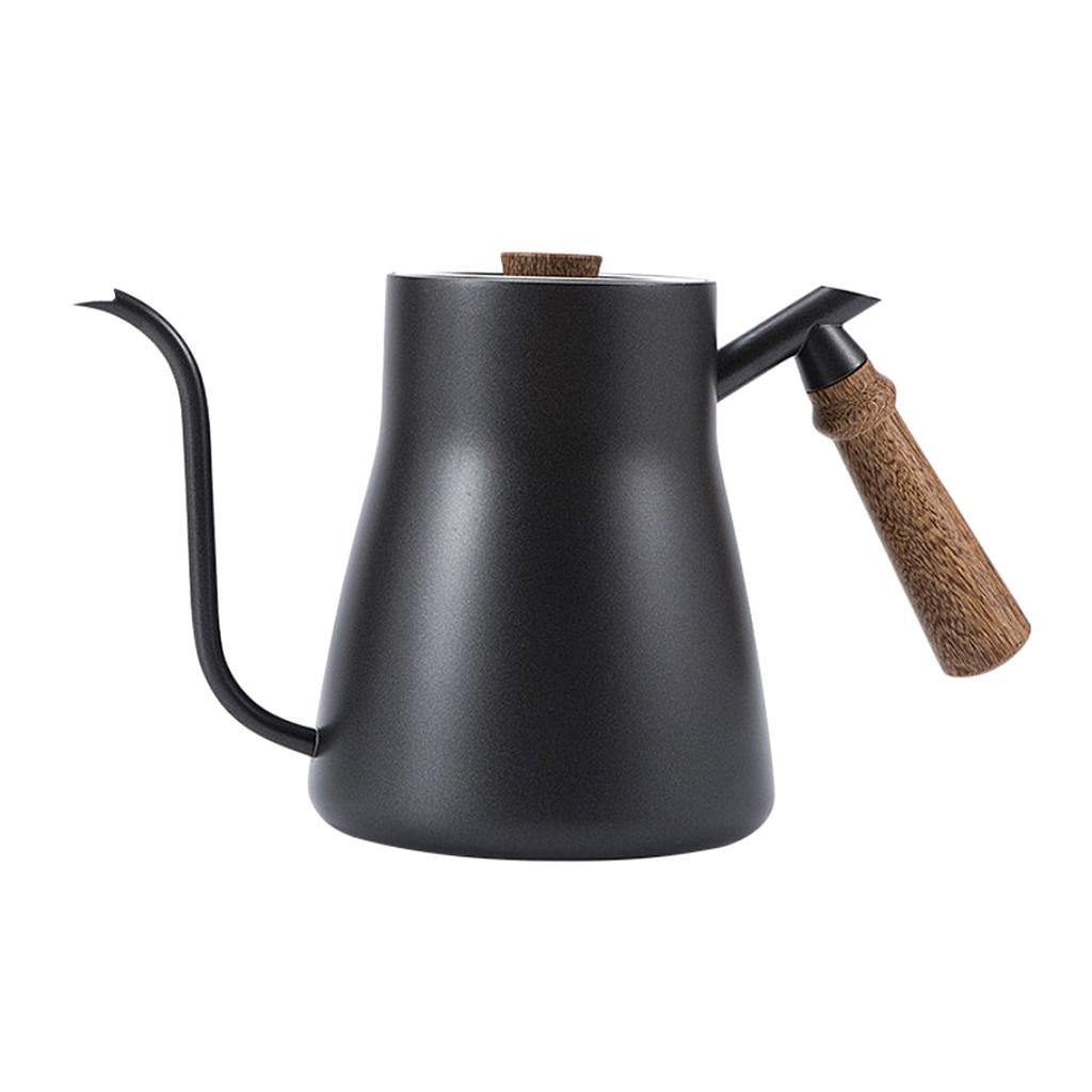 Coffee Drip Stainless Steel Kettle Pot Teakettle Maker Gooseneck 850ML
