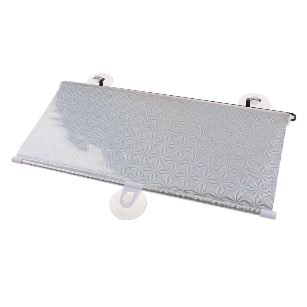 Car Sun Insulation Curtain UV Protection Retractable Cover 45x125cm