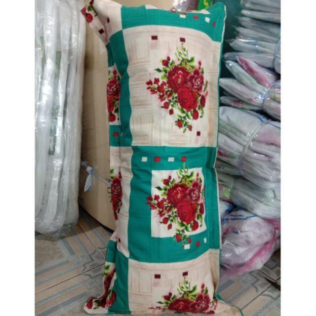 Áo gối đôi cotton nhung.