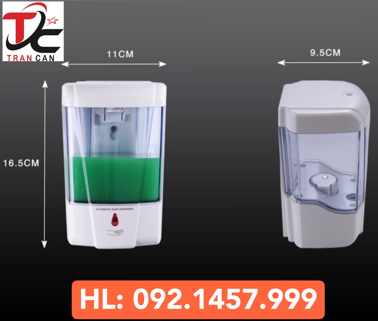 Máy Rữa Tay Tự Động Phun Dung Dịch Cảm Biến Hồng Ngoại