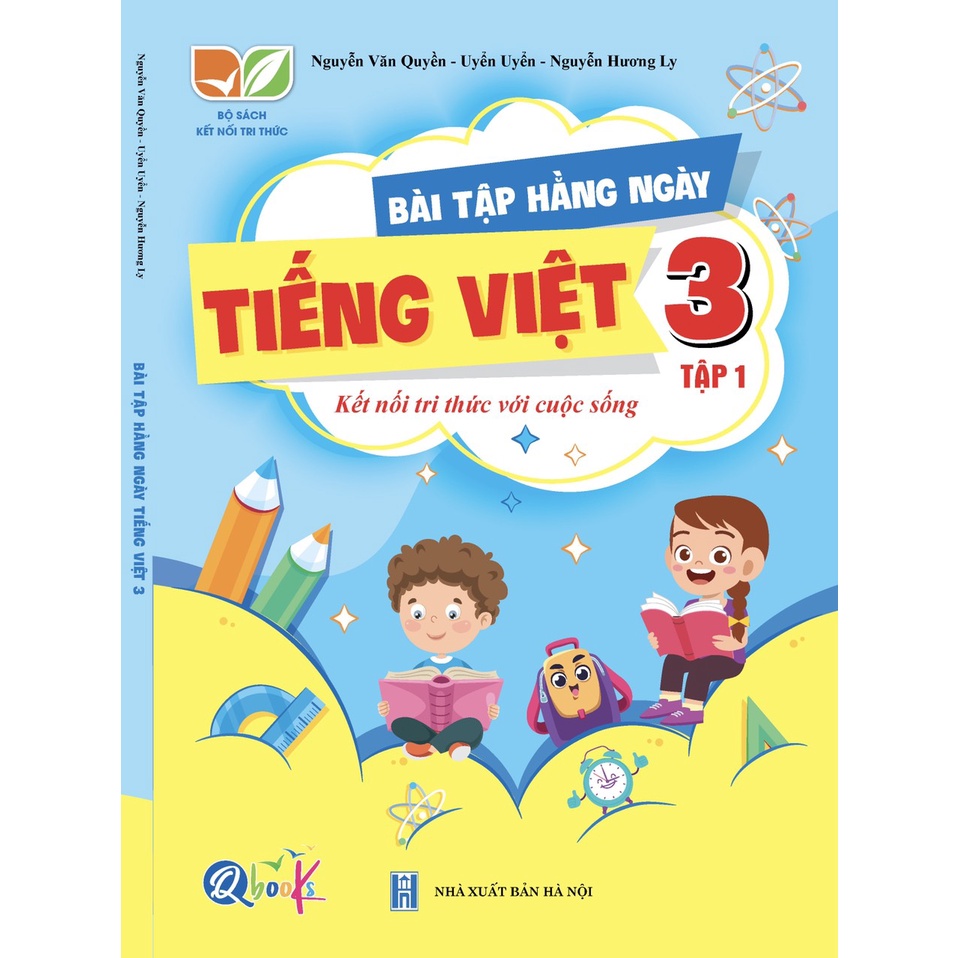 Sách - Combo Bài Tập Hằng Ngày Toán và Tiếng Việt 3 - Tập 1 - Kết Nối Tri Thức Với Cuộc Sống