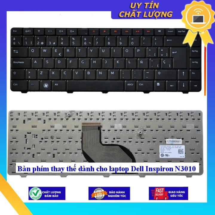 Bàn phím dùng cho laptop Dell Inspiron N3010 - Hàng Nhập Khẩu New Seal