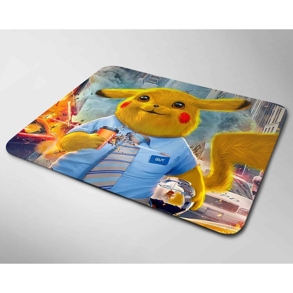 Miếng lót chuột mẫu Pikachu GUY (20 x 24 cm)