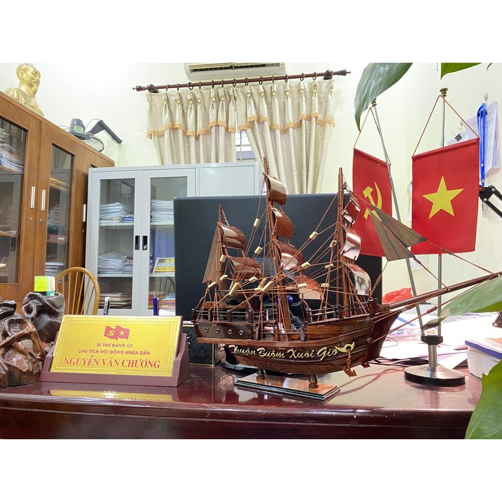 Thuyền THUẬN BUỒM XUÔI GIÓ Dài 55cm