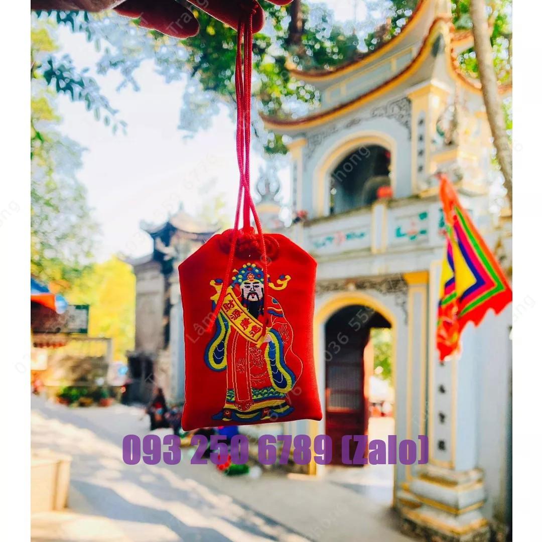 Túi Thần Tài Đỏ May Mắn Chiêu Hút Tài Lộc