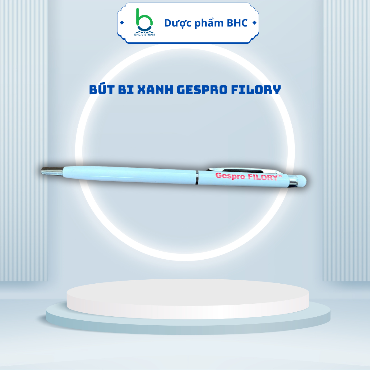 Quà tặng - Bút bi xanh Gespro Filory 0.5mm