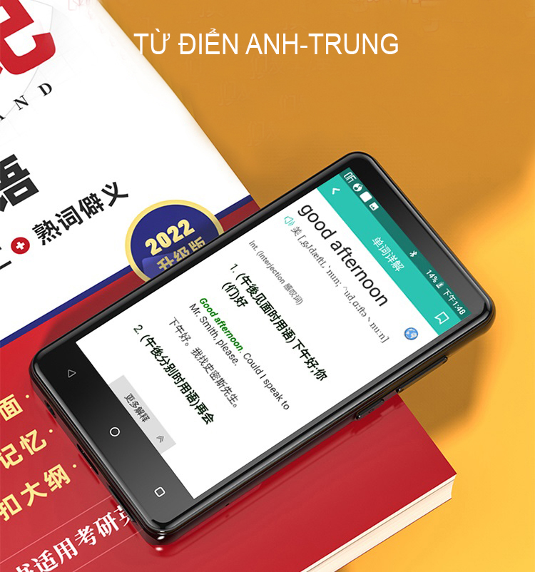 Máy Nghe Nhạc Android MP4 Màn Hình Cảm Ứng 4.0 Inch Kết Nối Bluetooth Ruizu H11 Bộ Nhớ 16GB - Hàng Chính Hãng