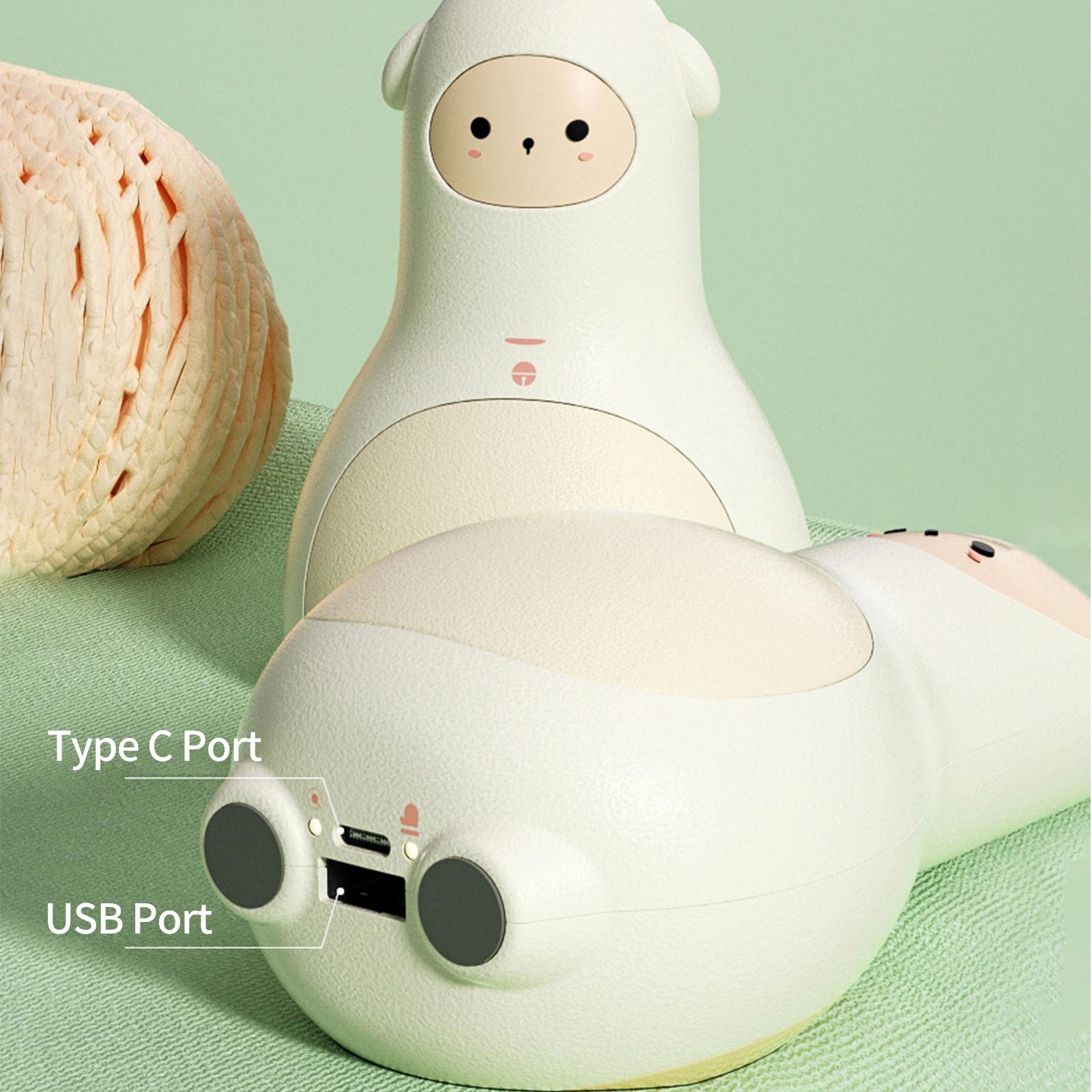 Máy Sưởi Ấm Kiêm Pin Sạc Dự Phòng 6000 Mah