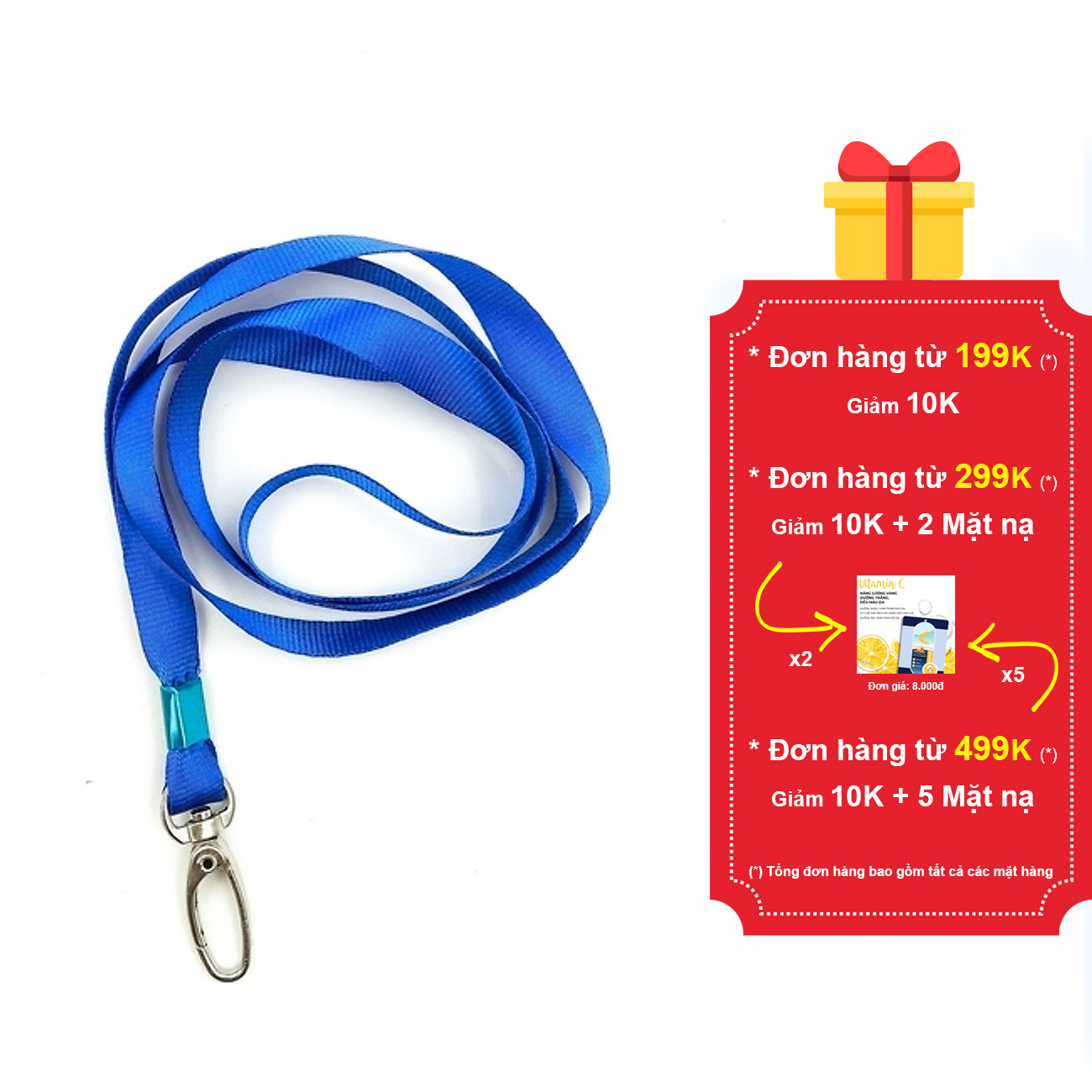 100 cái dây đeo bảng tên lụa bóng móc xoay