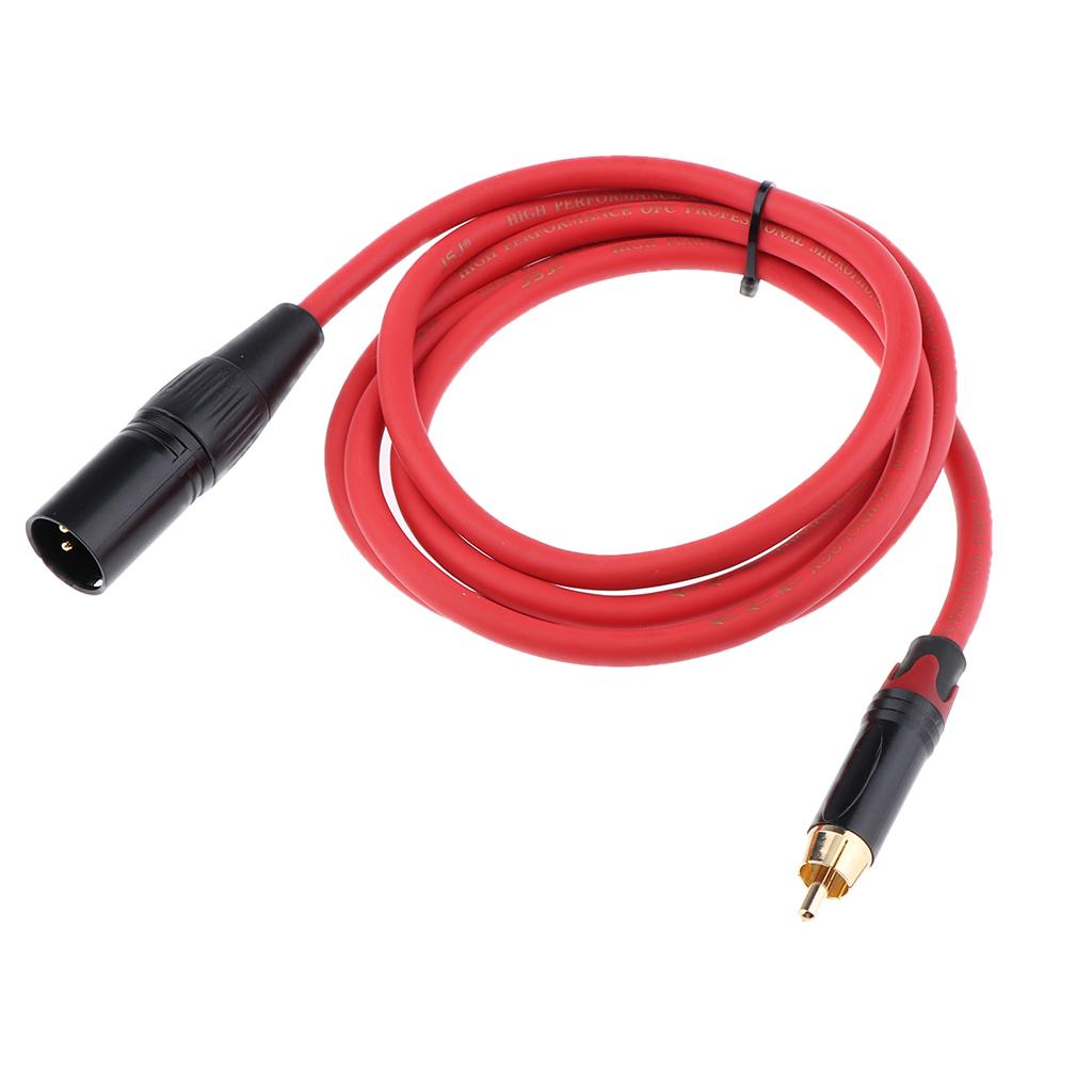 TRS XLR Adapter Cable, Low-noise Audio Microphone From Plug to Plug 1.5 M