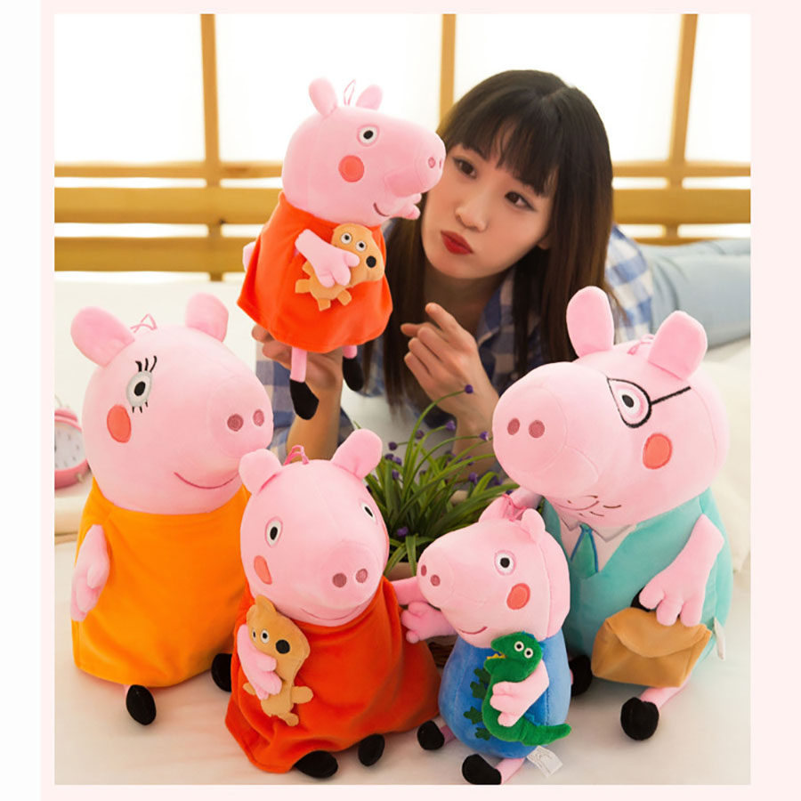 Gấu Bông Heo Peppa Pig ICHIGO 30CM