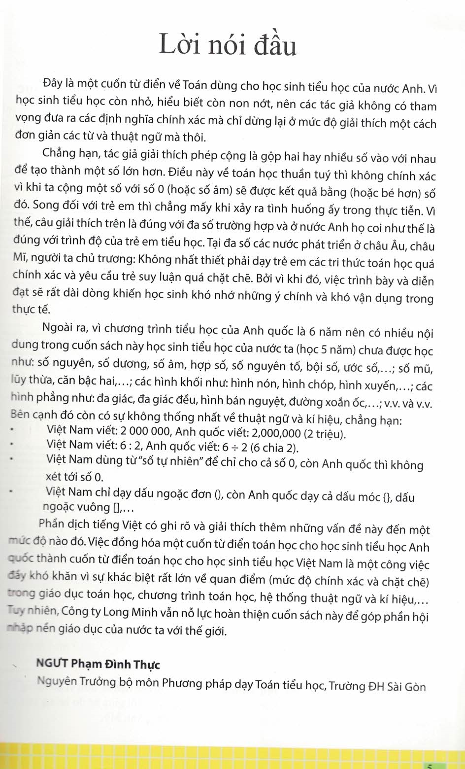 Từ Điển Toán Học - Song Ngữ Anh - Việt (Giải Nghĩa Thuật Ngữ Tiếng Anh * Tra Cứu Việt - Anh)