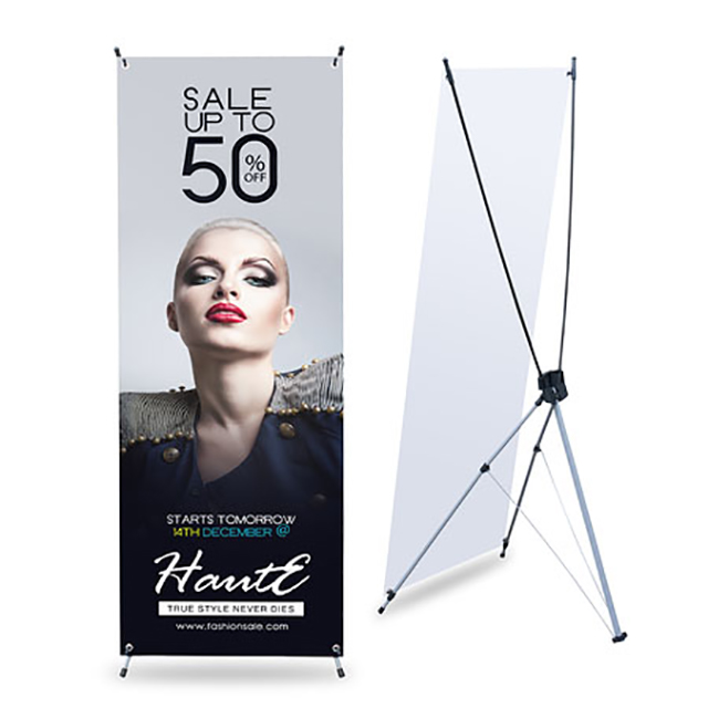 CHÂN ĐẾ STANDEE CHỮ X CƯỜNG LỰC SIÊU CỨNG 0,6 x 1,6m