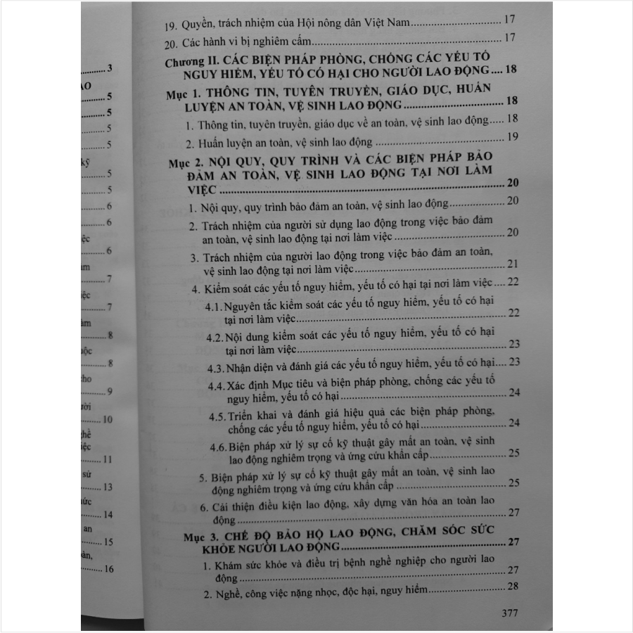 Sách Cẩm Nang Hướng Dẫn Áp Dụng An Toàn Vệ Sinh Lao Động Trong Các Cơ Quan, Doanh Nghiệp - V2272T