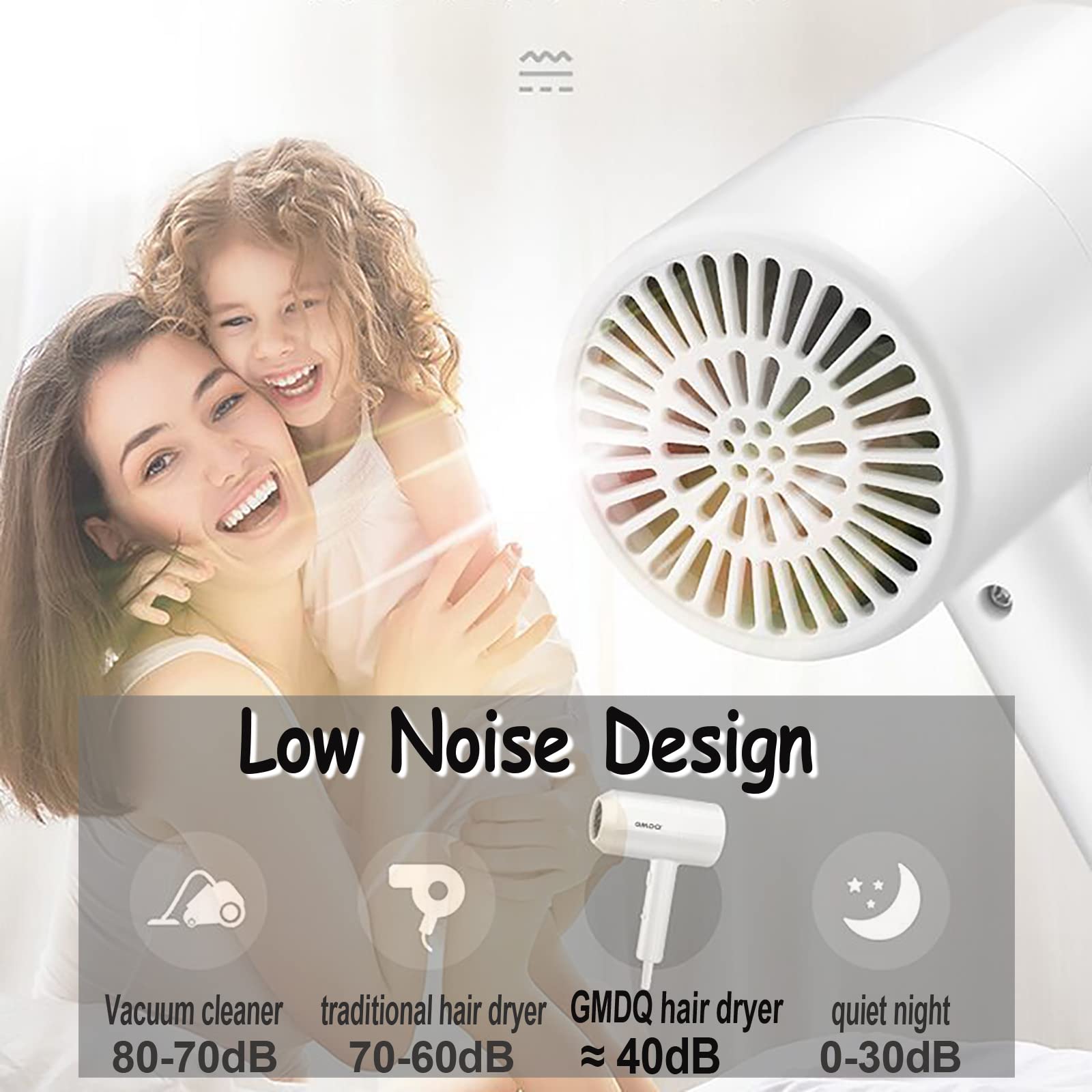 Máy Sấy Tóc Treo Tường A-85 Hot&Cold Wind Blow Hair Dryer Electric Wall 1300W
