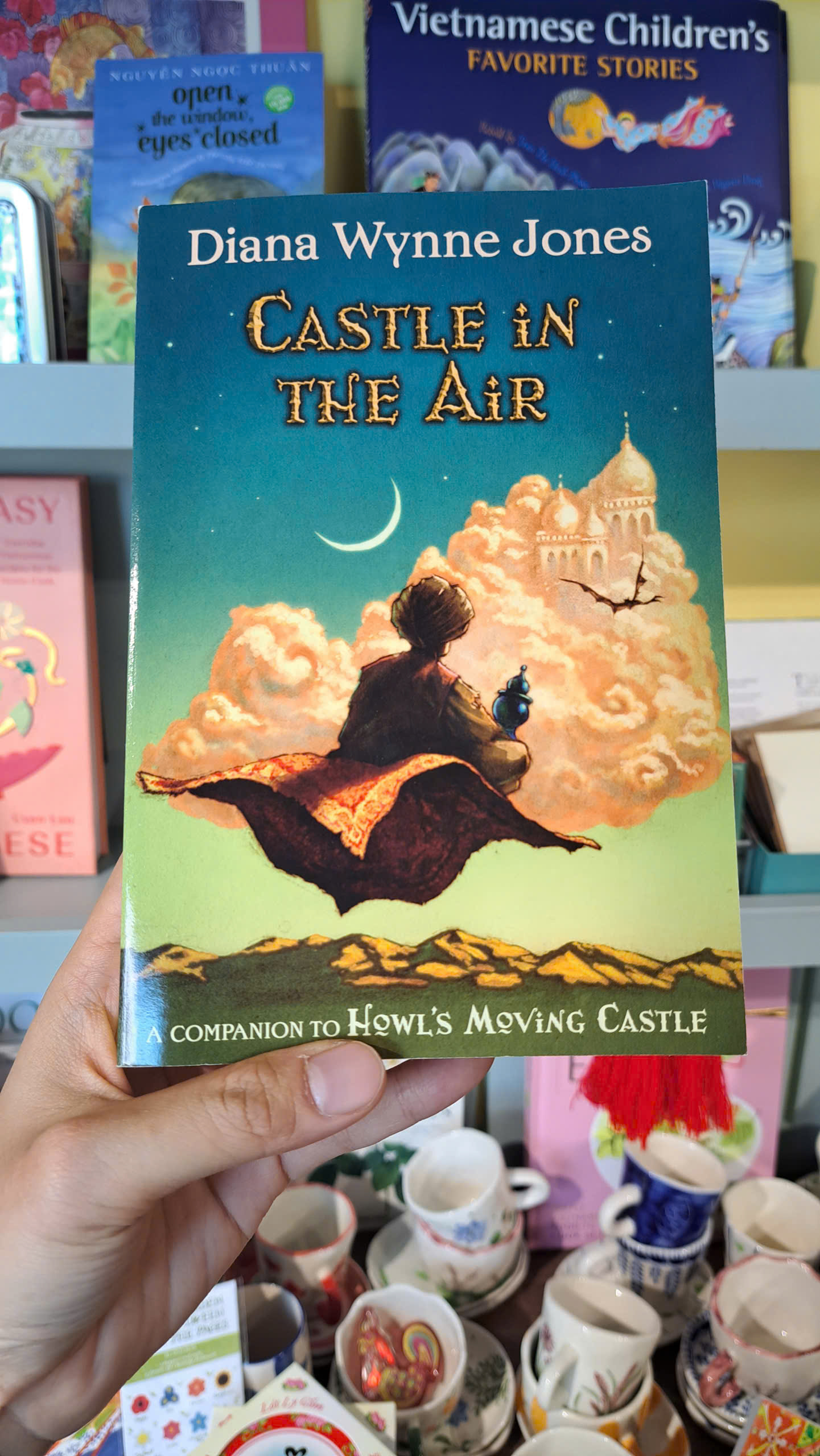 Sách - Castle in the Air (Howl's Moving Castle #2) by Diana Wynne Jones | Ngoại văn Nhập khẩu US