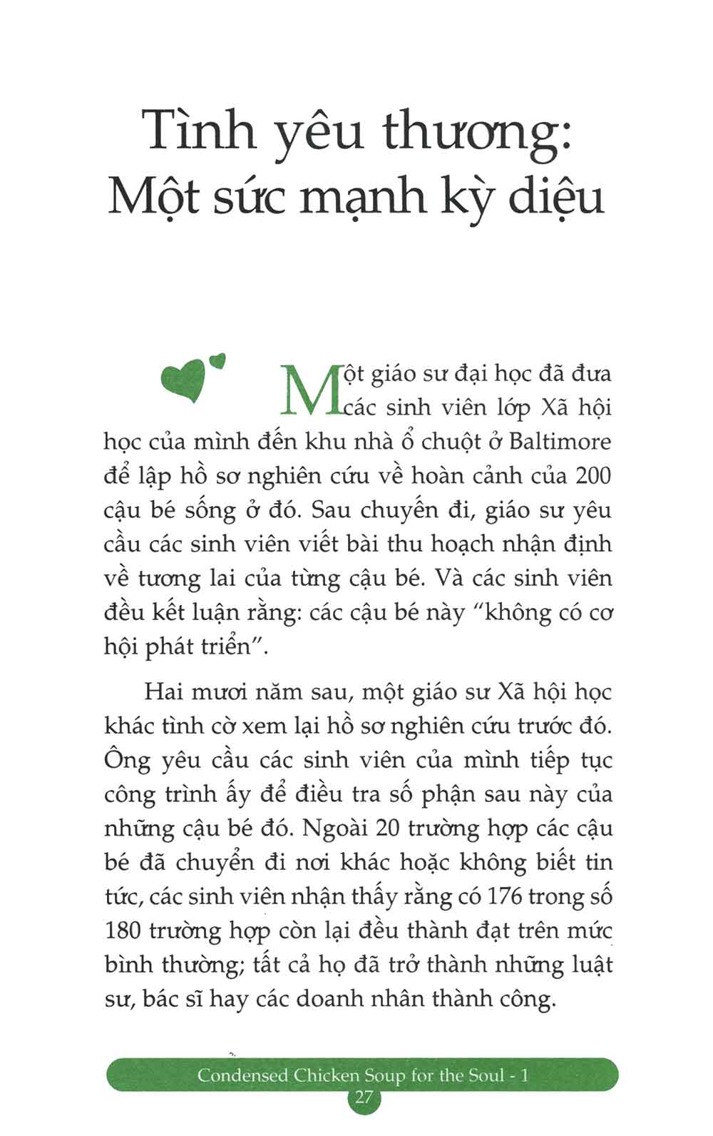 Hạt Giống Tâm Hồn - Chicken Soup For The Soul 1 - Chia Sẻ Tâm Hồn Và Quà Tặng Cuộc Sống _FN