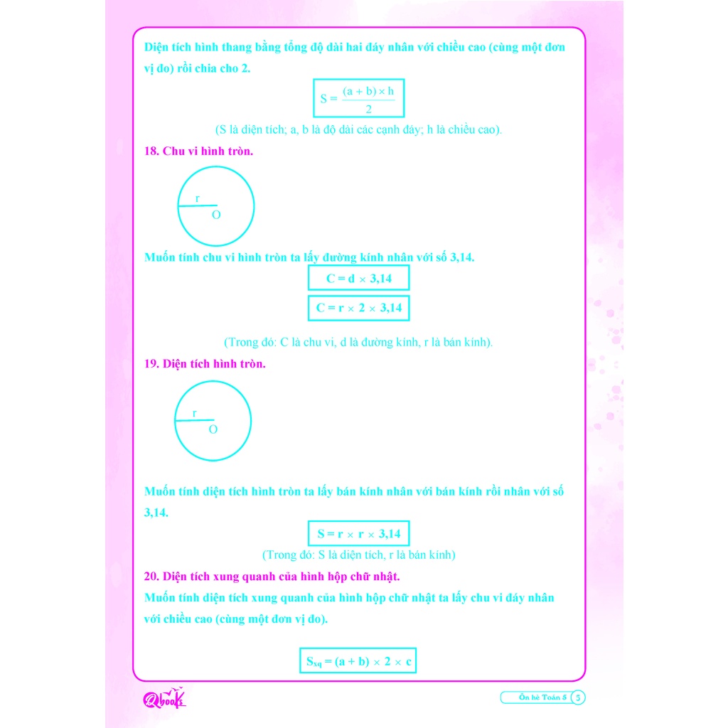 Combo Ôn Hè Toán và Tiếng Việt 5 - Dành cho học sinh lớp 5 lên 6