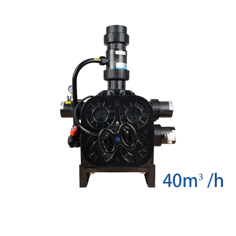 Van cột làm mềm thủ công 40 m3/h