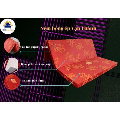 Nệm bông ép Vạn Thành 1m8x1m95x5cm