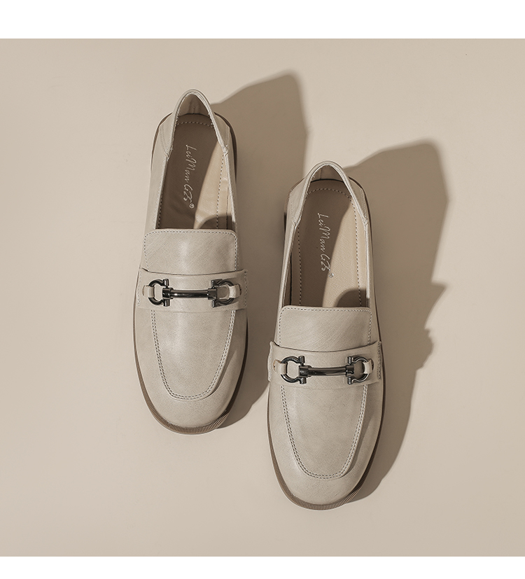 Giày Loafer Moca Nữ Da Mềm Màu Đen Nude Sáng Dáng Bệt Thấp Mềm Mại - Phong Cách Hàn Quốc Cao Cấp Có Sẵn Freeship