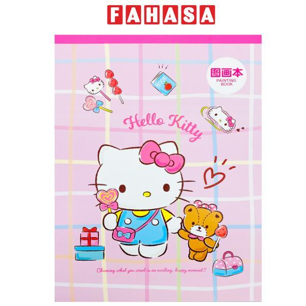 Sổ Vẽ Phác Họa Hello Kitty A4 - iiGEN YZ8859