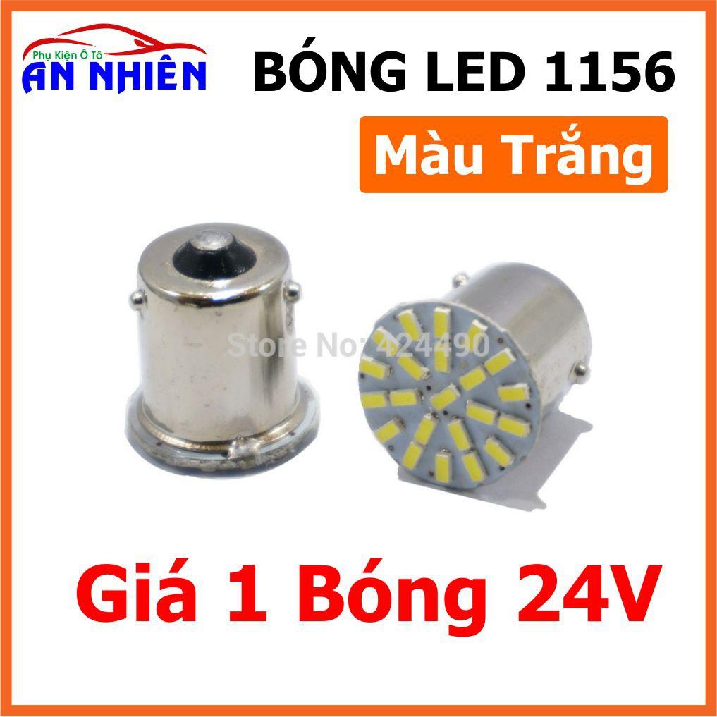 BÓNG ĐÈN LED XI NHAN, ĐÈN HẬU, PHANH, LÙI 22 LED Chân 1156 Hoặc 1157 Cho Xe Máy, Ô Tô 12V - 24V (Giá 1 Bóng)