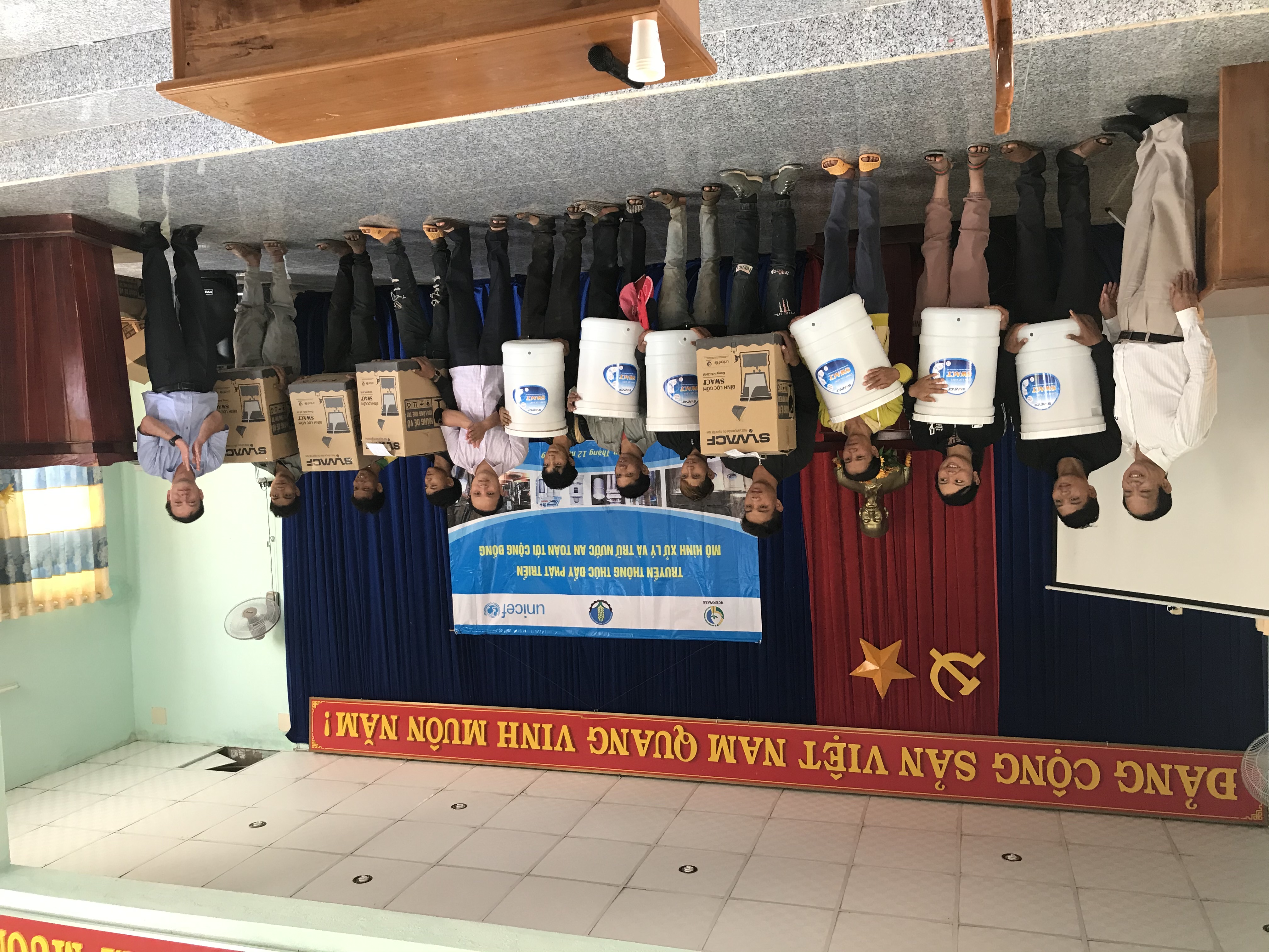 Bình lọc gốm, SWACF 20LCWF - Công nghệ Unicef tài trợ