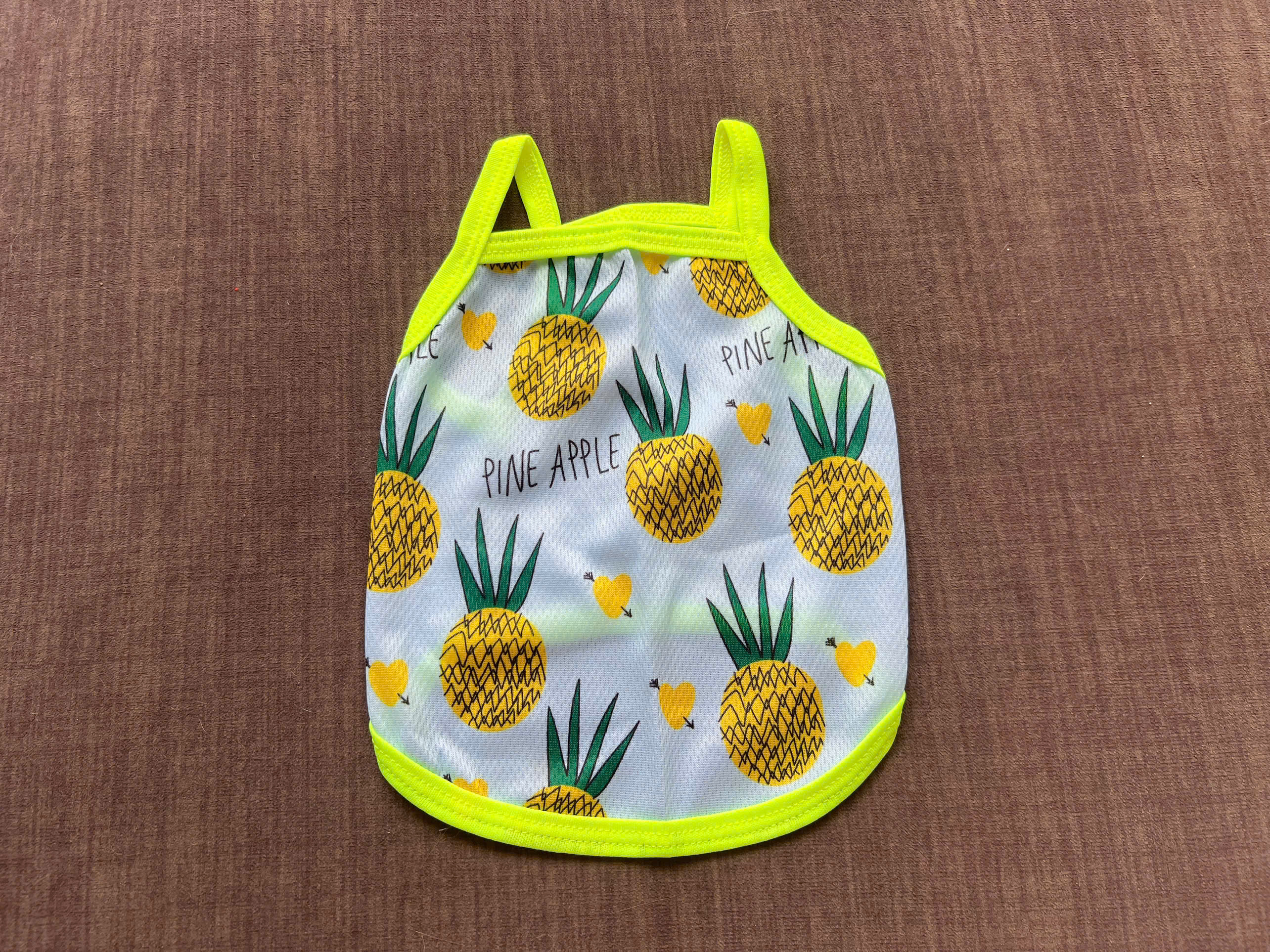 ÁO THUN HAI DÂY QUẢ THƠM THÔNG HƠI SIÊU CUTE TỪ 1-7.5KG DÀNH CHO THÚ CƯNG CHÓ MÈO