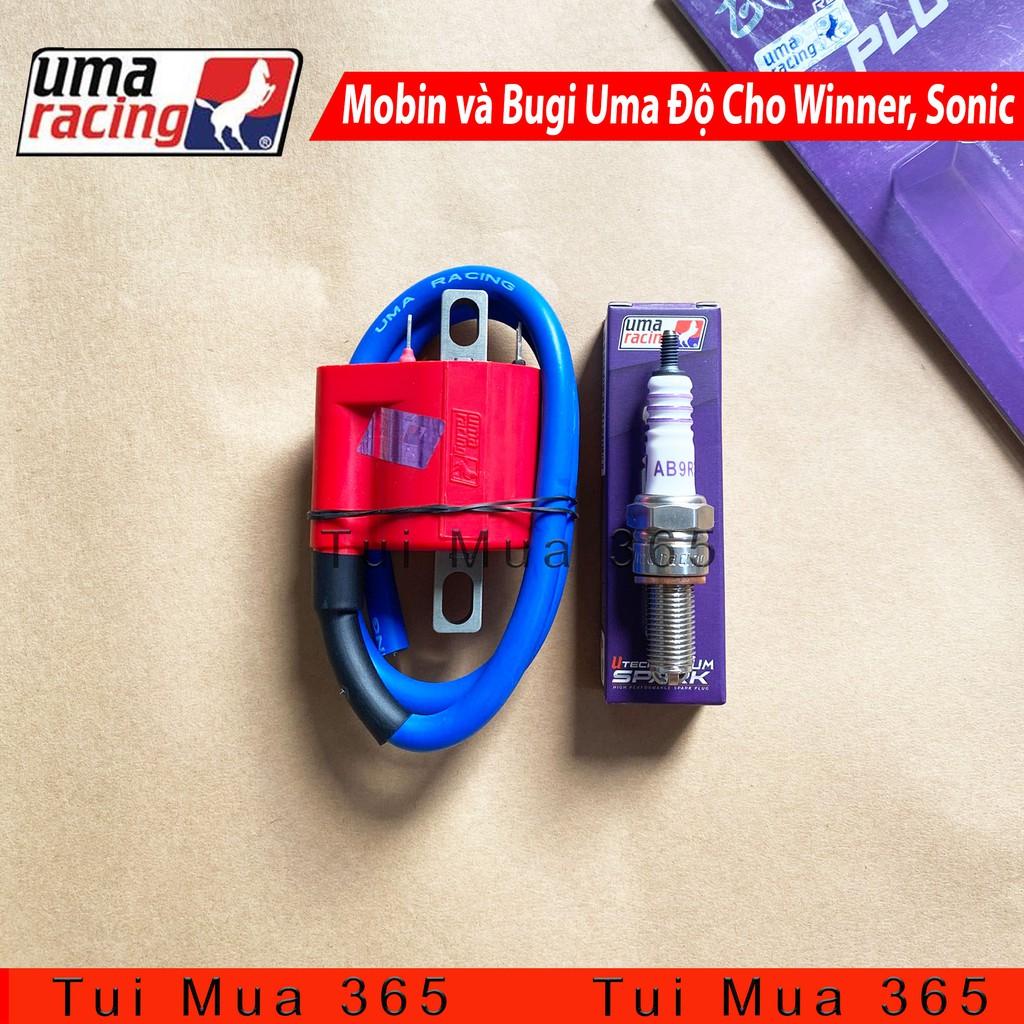 Combo Mobin Sườn Fi và Bugi Uma WINNER 150, SONIC 150, Vario, AirBlade, SH, PCX